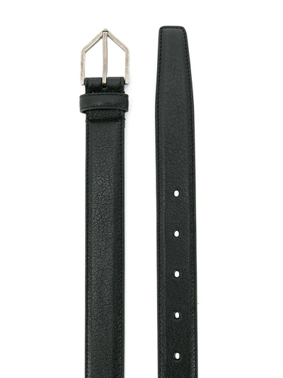 SAINT LAURENT classic buckle belt outlook