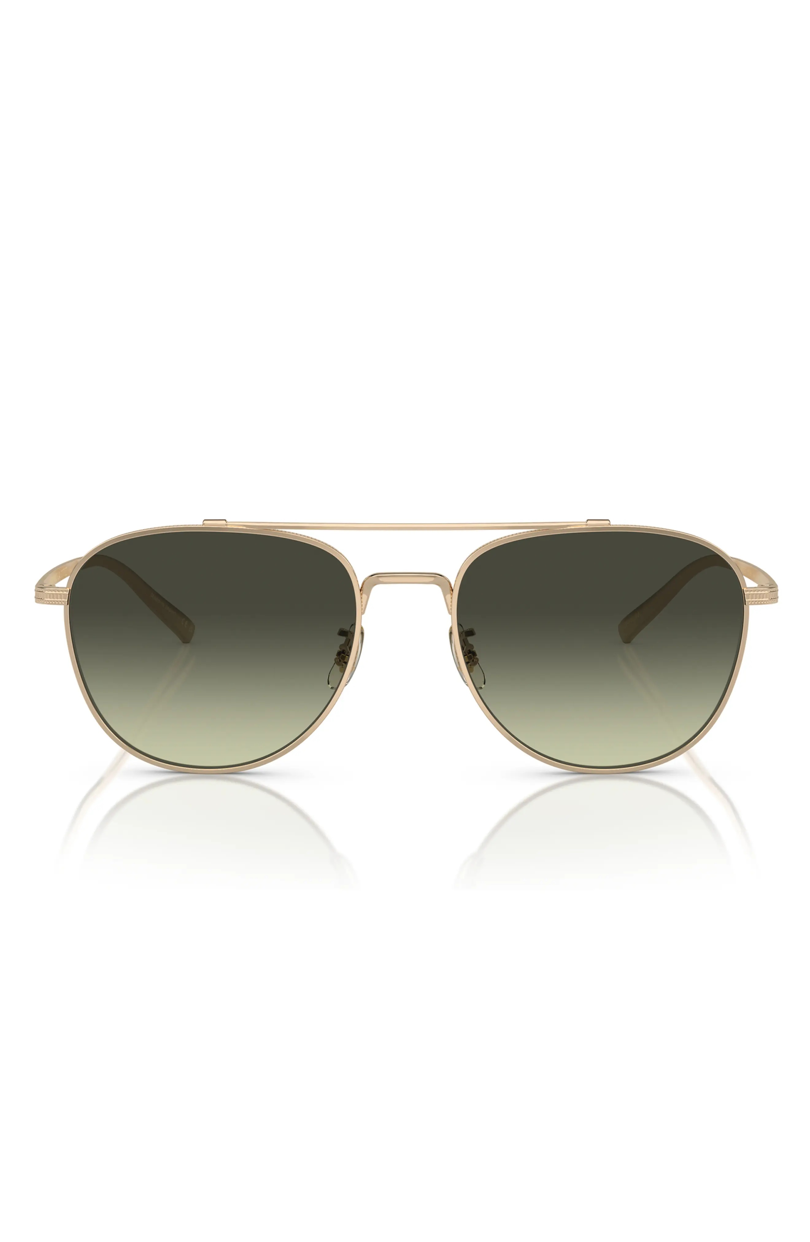 Rivetti 55mm Gradient Pilot Sunglasses - 4