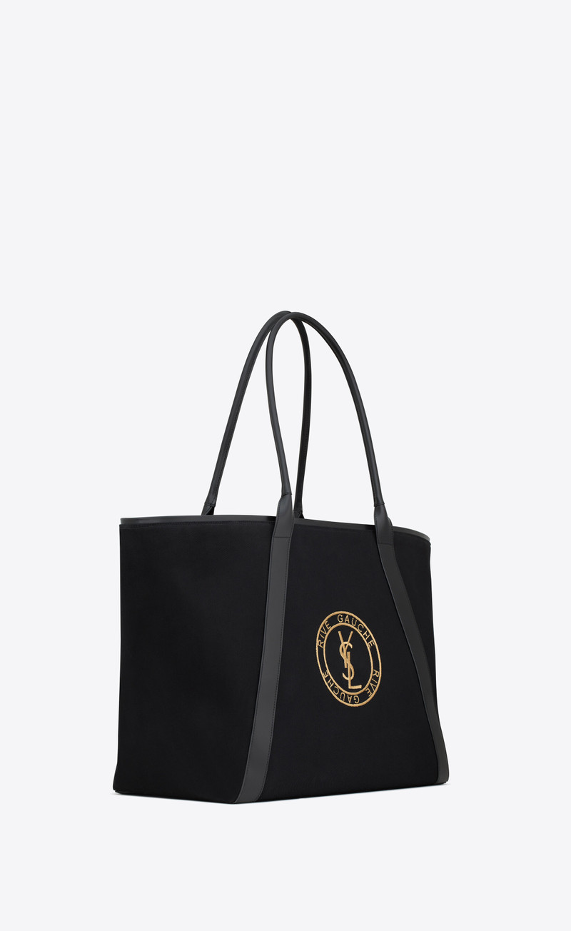rive gauche tote bag in canvas 5