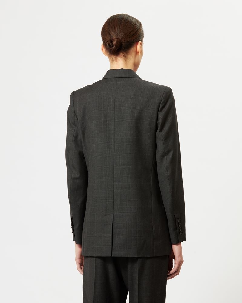 Isabel Marant MANELLE VIRGIN WOOL JACKET | REVERSIBLE