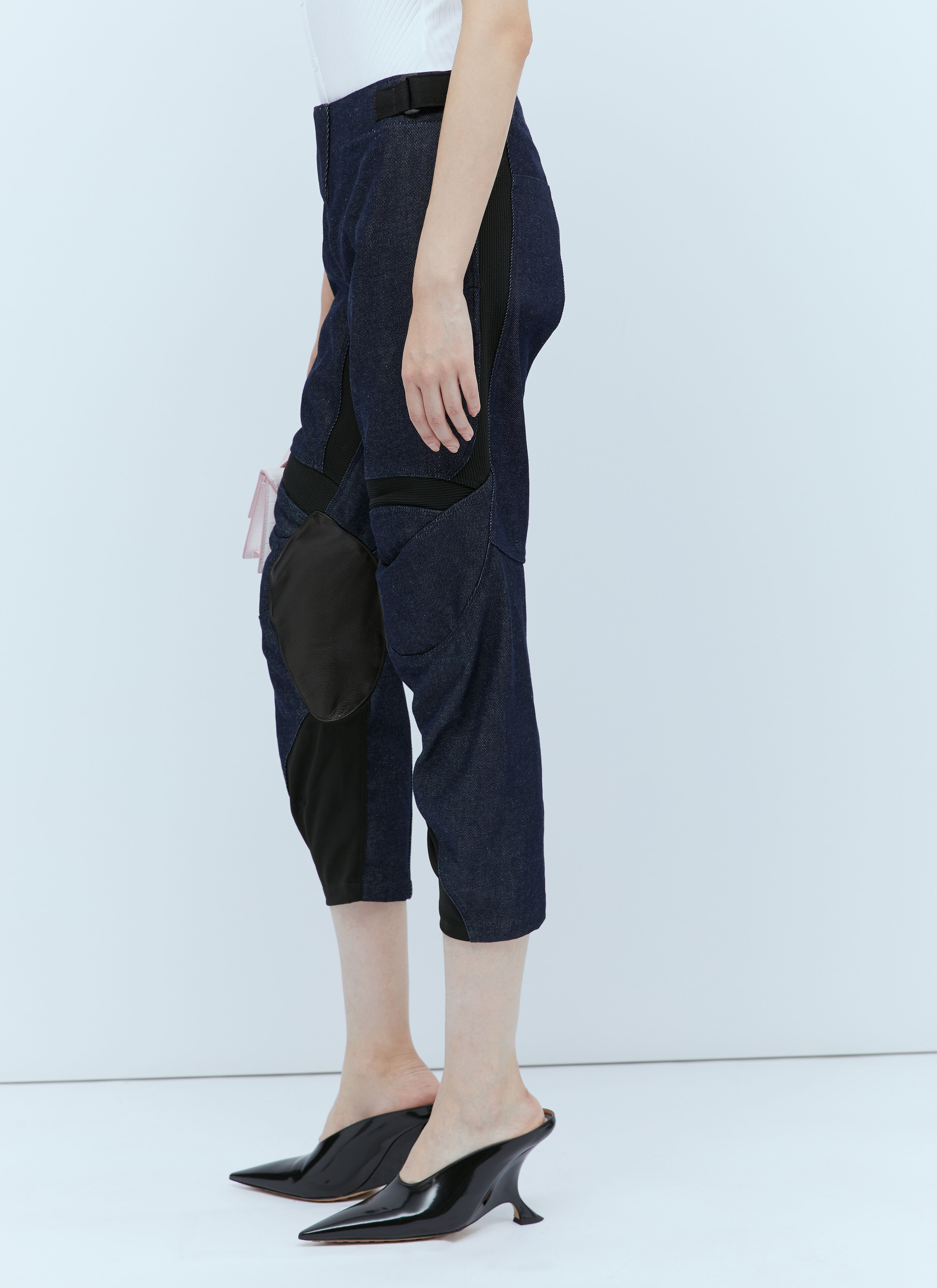 Denim Racing Pants - 3
