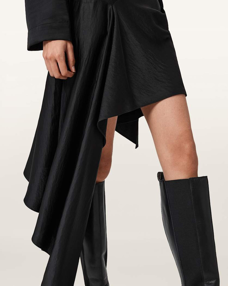SAMI PLEATED DRAPED SKIRT 5
