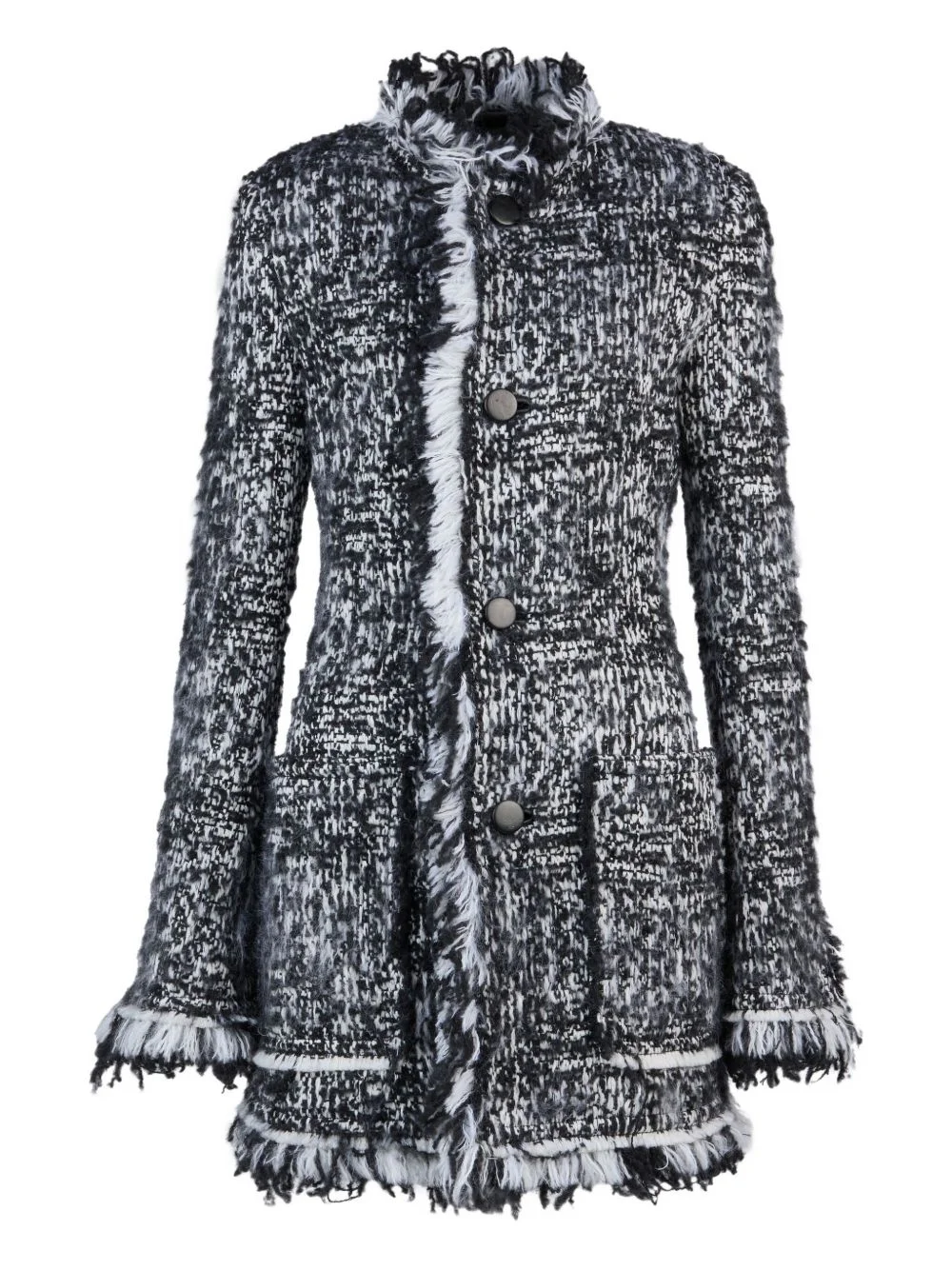fringed coat - 1