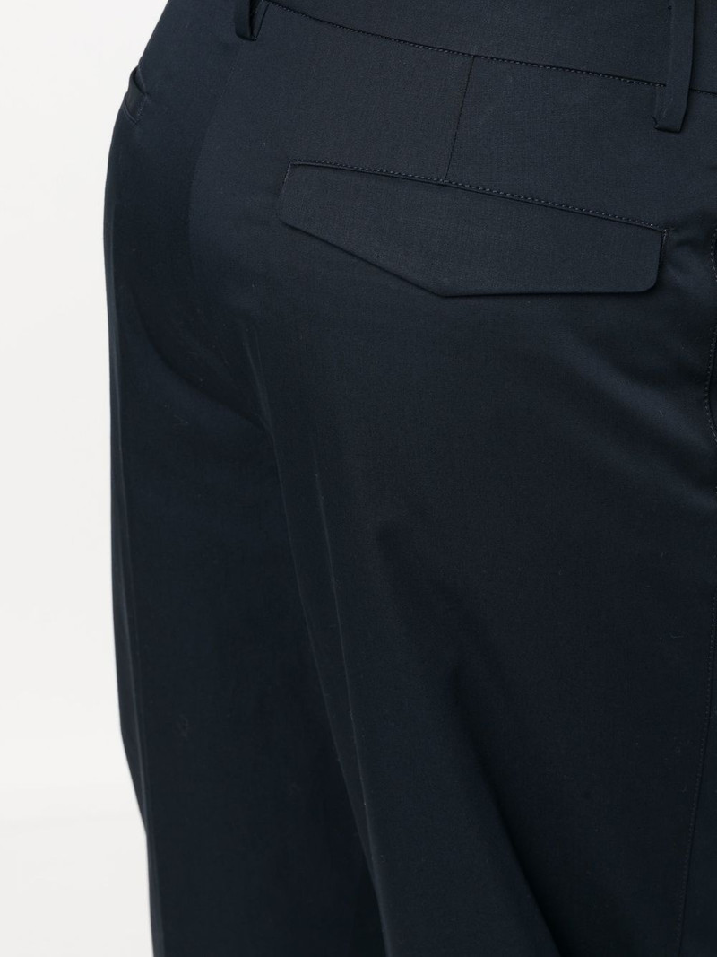 mid-rise straight-leg trousers 5