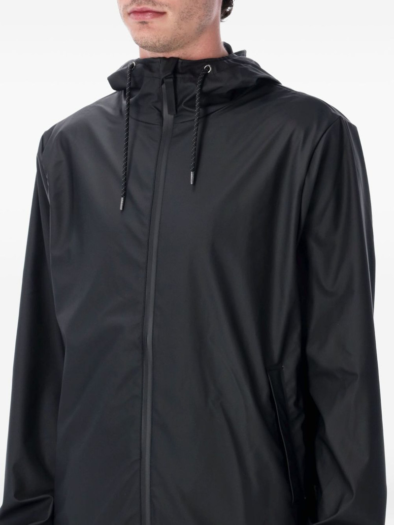 RAINS Storm Breaker zip-fastening hooded jacket outlook