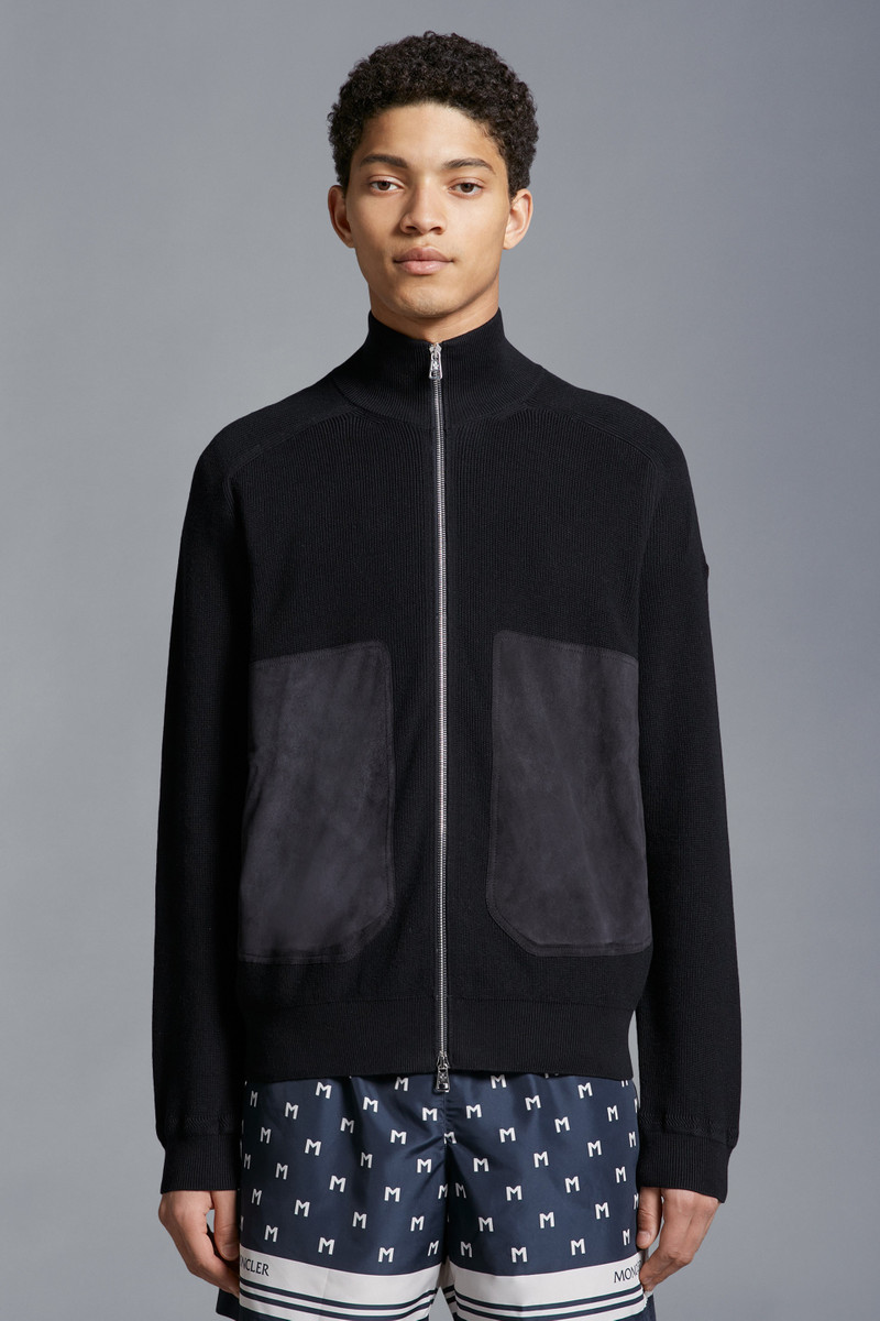 Cotton & Cashmere Zip-Up Cardigan 3