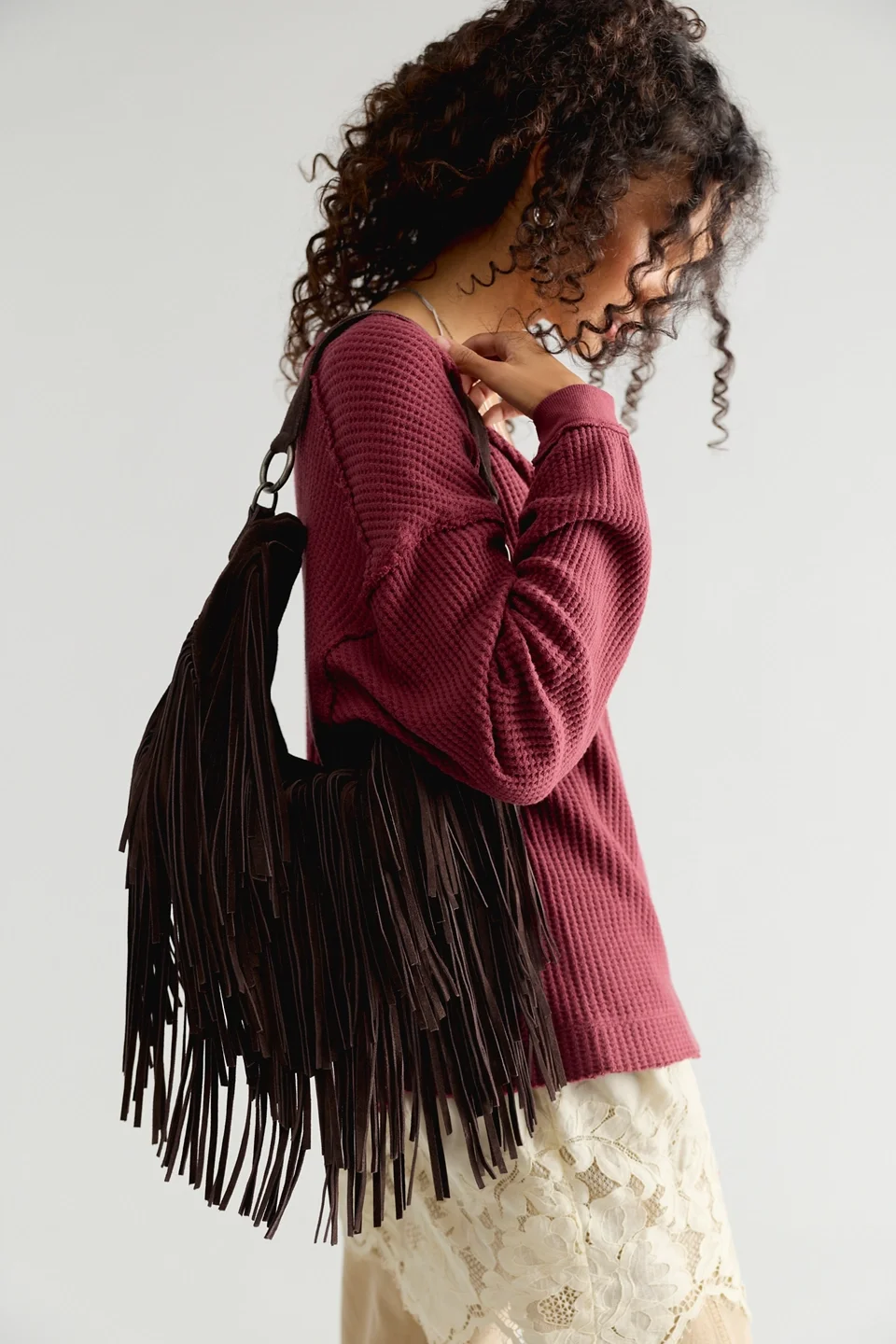 Fern Fringe Shoulder Bag - 1