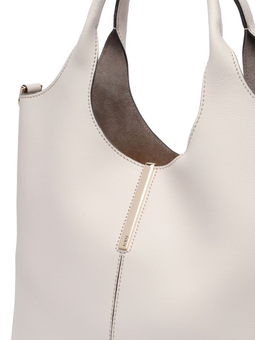 small leather tote bag - 4
