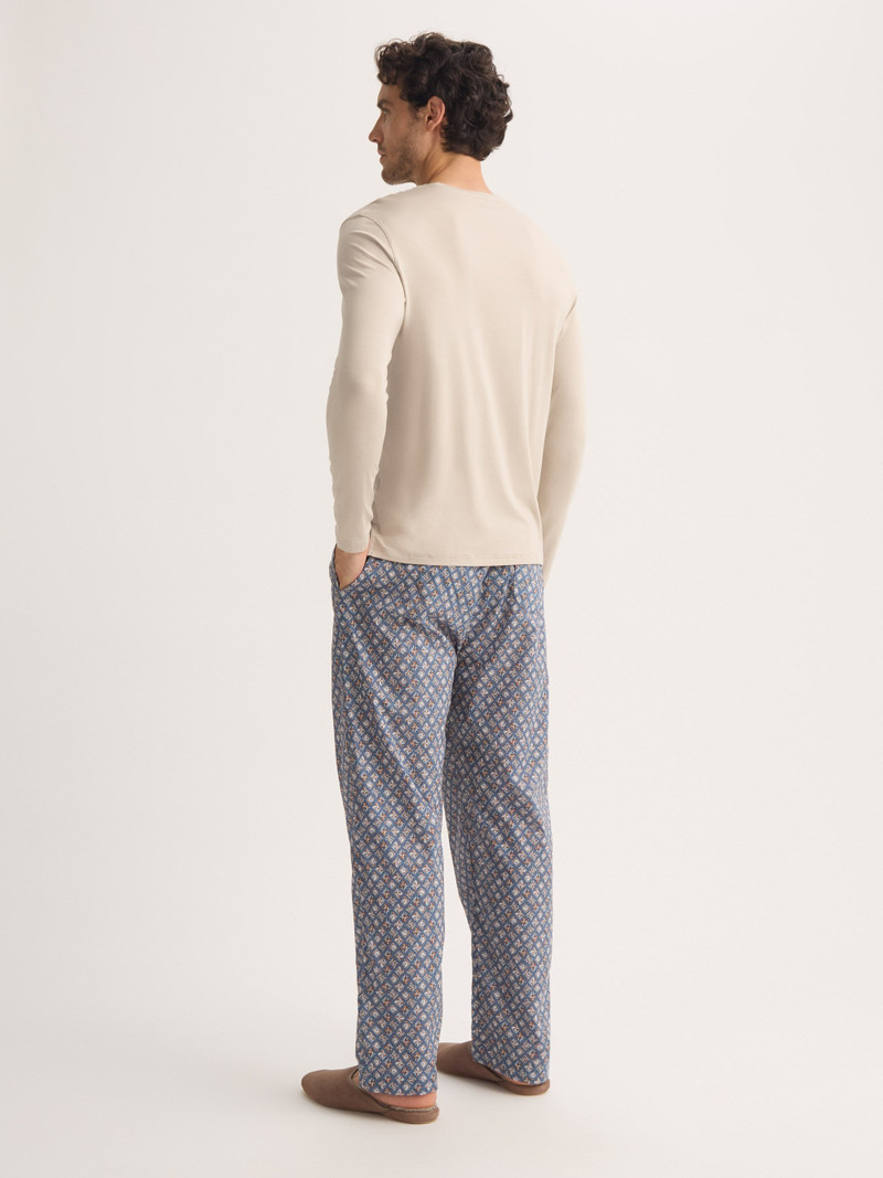 Basel Micro Modal Long Sleeve T-Shirt Light Stone 3