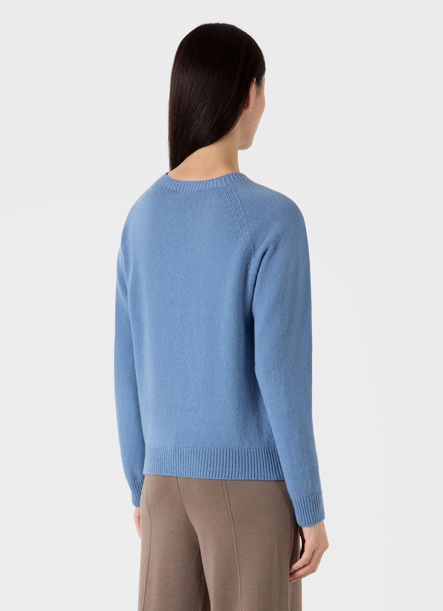 Lambswool Crew Neck Jumper - 3