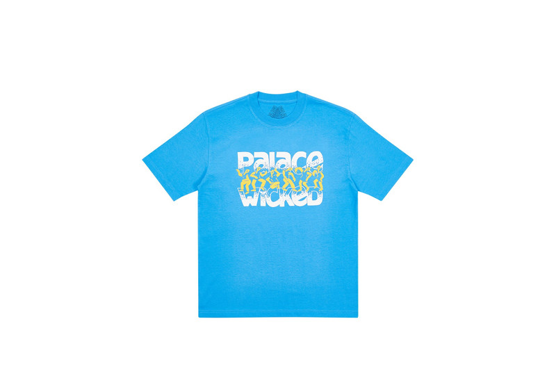 와이어 T-SHIRT 블루 - 1