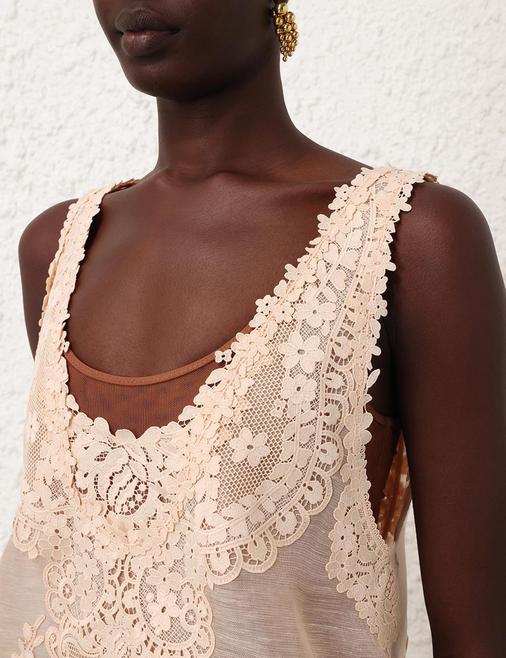 NATURA LACE PATCH TANK - 5