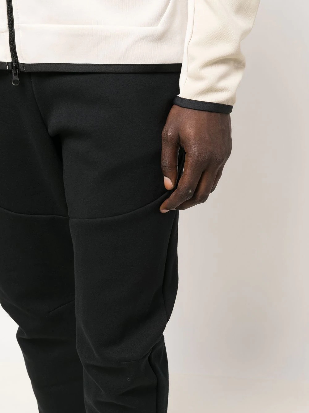 swoosh-logo detail track pants - 5