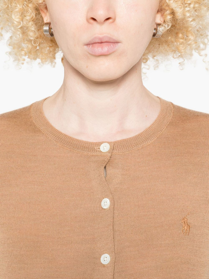 button-front logo cardigan 5