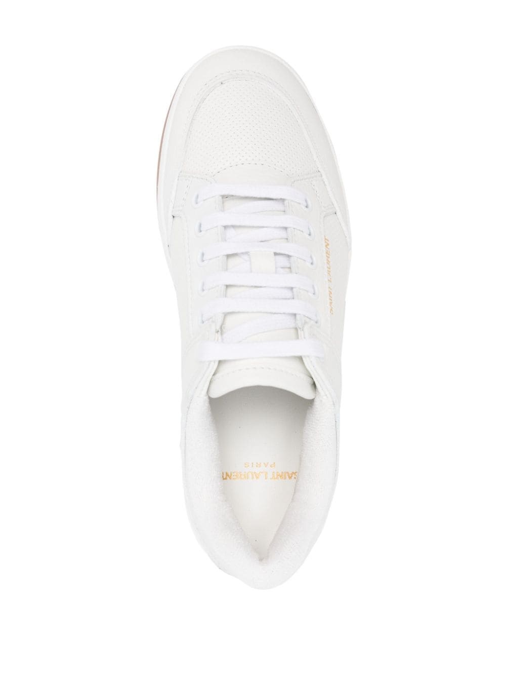 SL/61 lace-up leather sneakers - 4