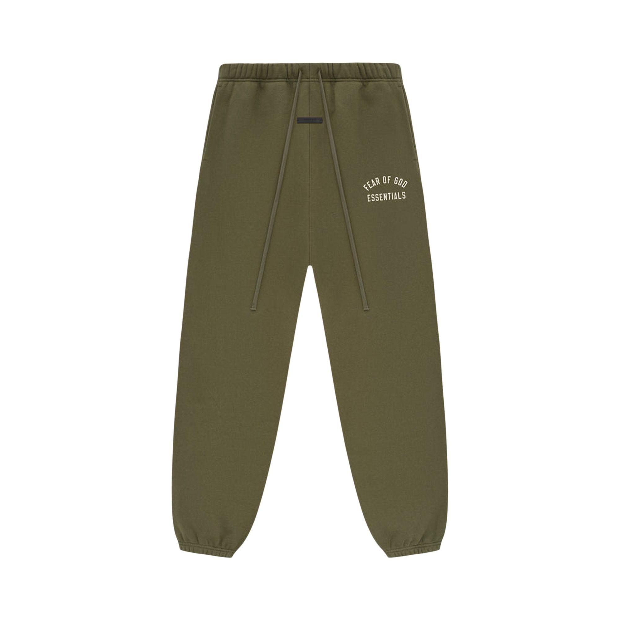 Fear of God Essentials Fleece Sweatpant 'Military' - 1