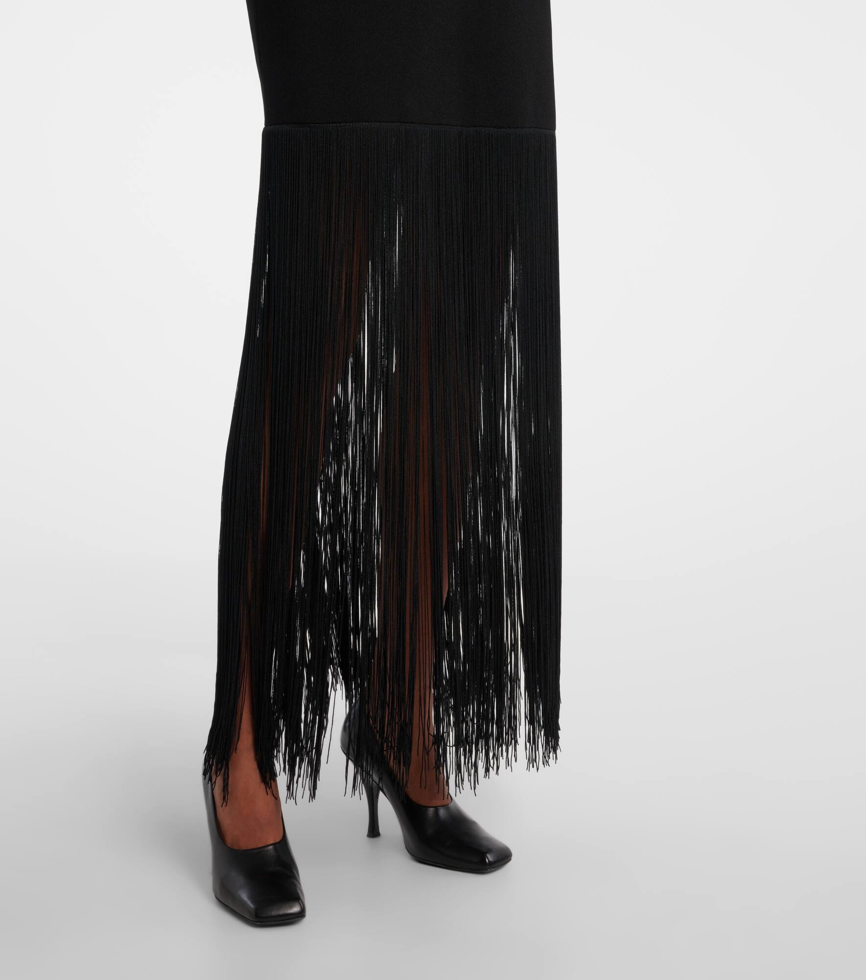 Paley fringed maxi dress - 6