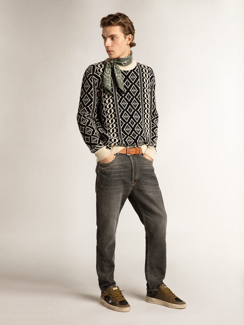Golden Goose Black mid-wash slim-fit jeans outlook