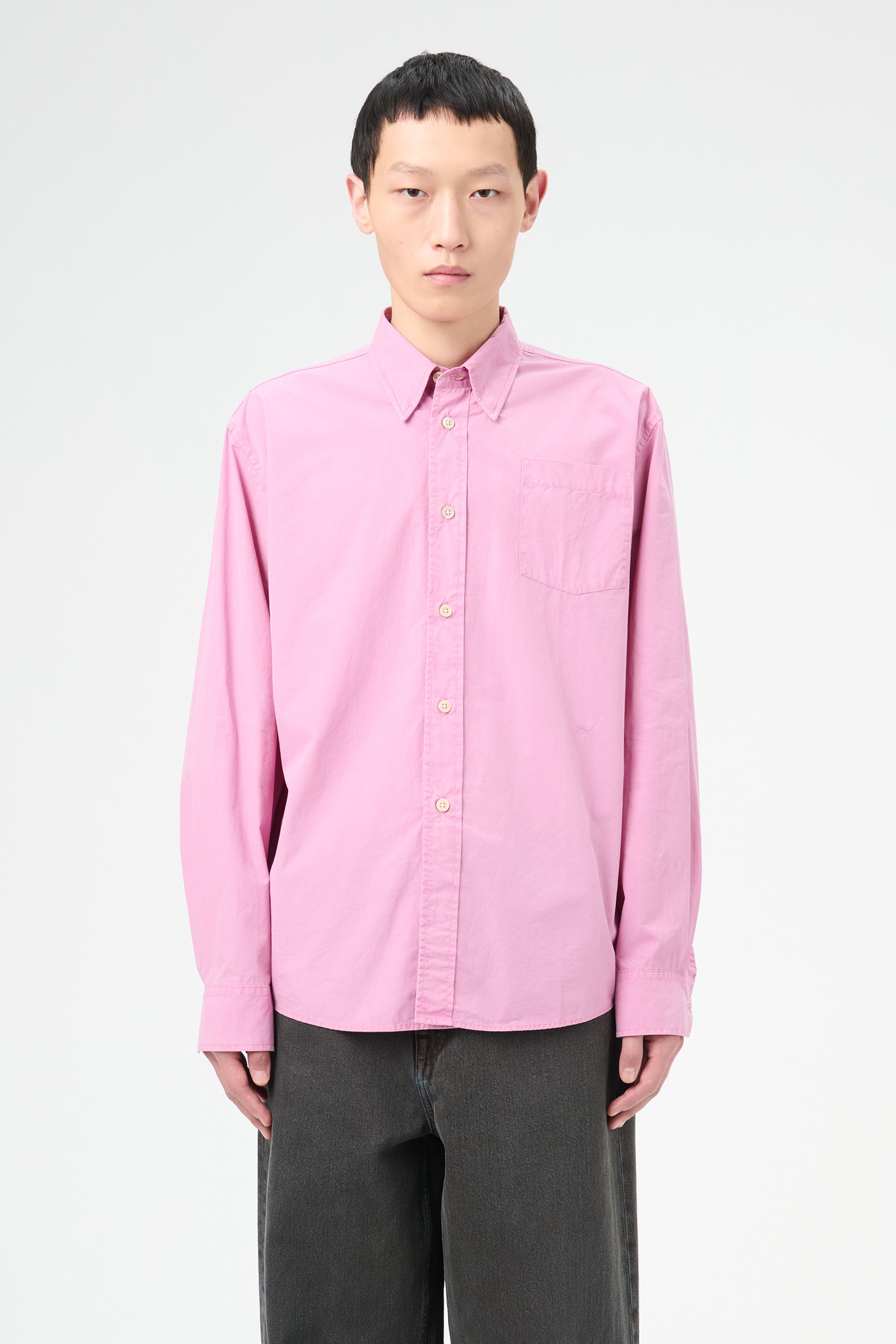Beyond Bd Shirt Duchess Pink Organic Poplin - 2
