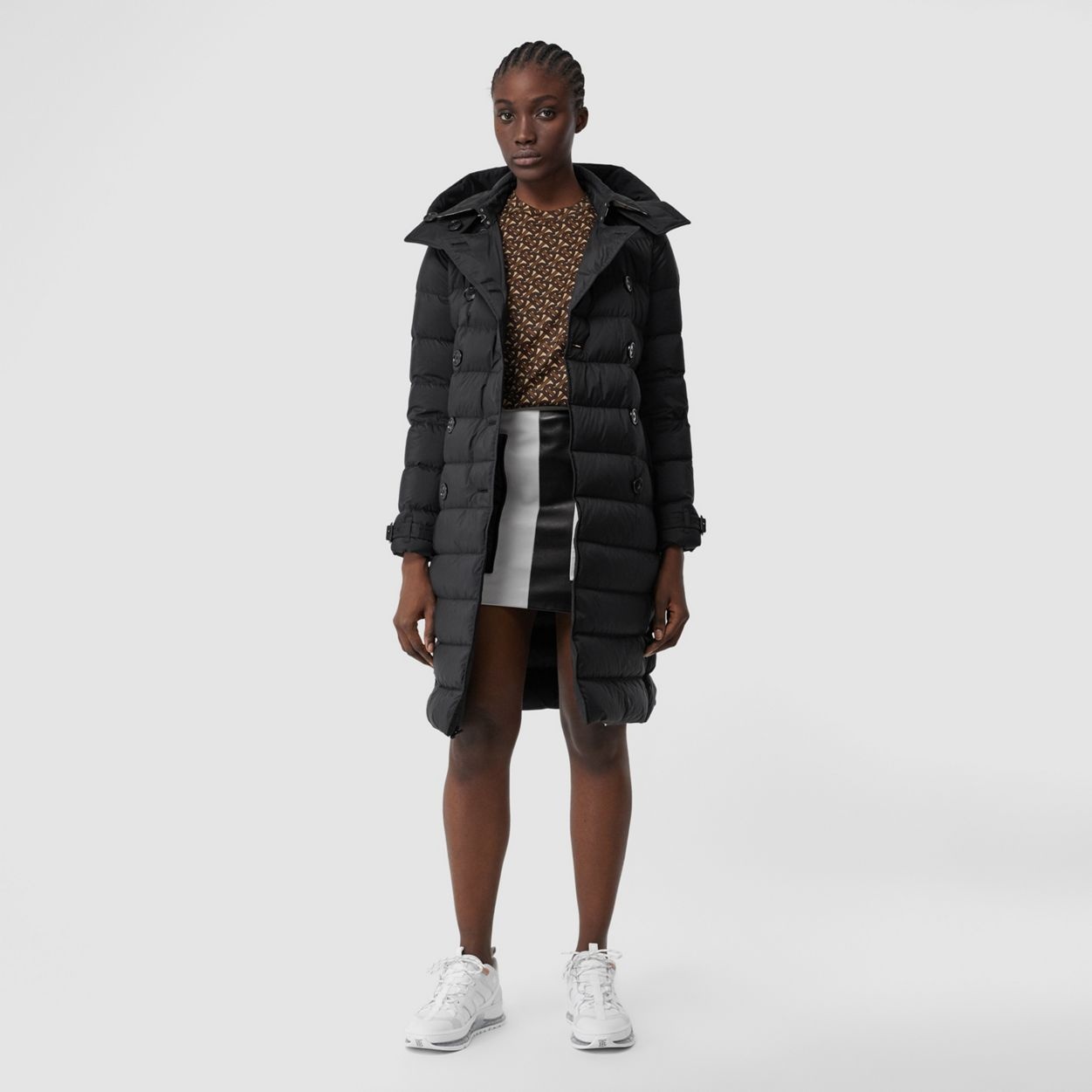 Detachable Hood Down-filled Coat - 7