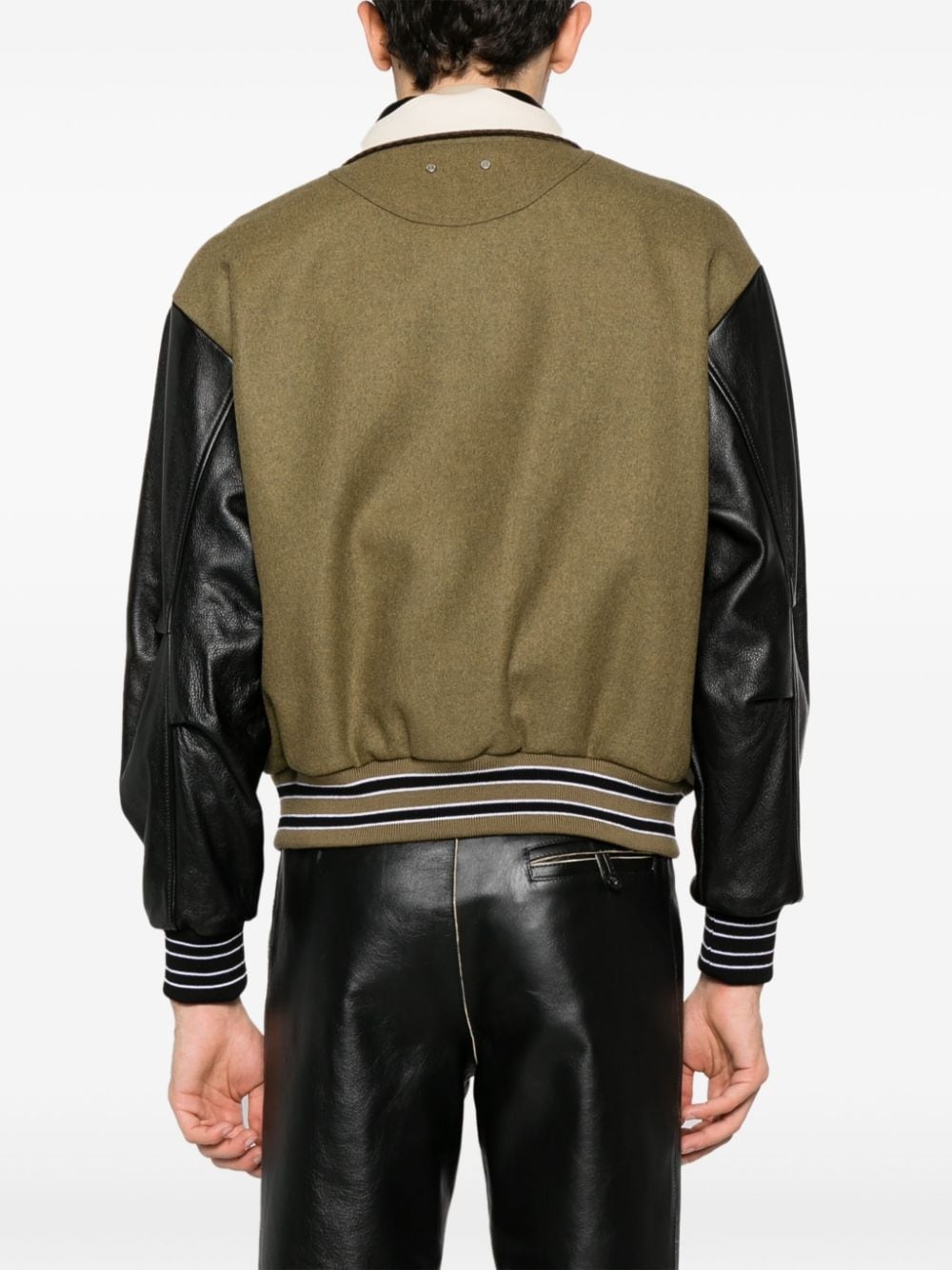 Robyn panelled bomber jacket - 4