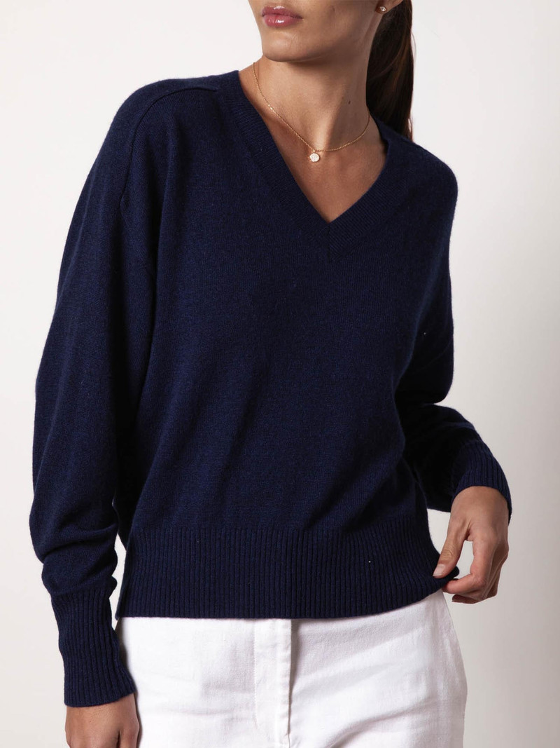 The Leia Vee Sweater 1
