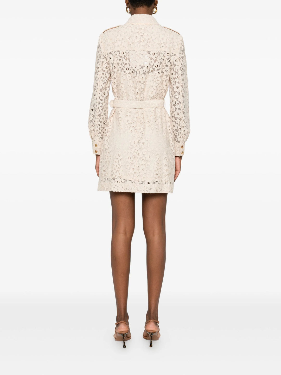 Hypnotic Lace Utility Dress - 4