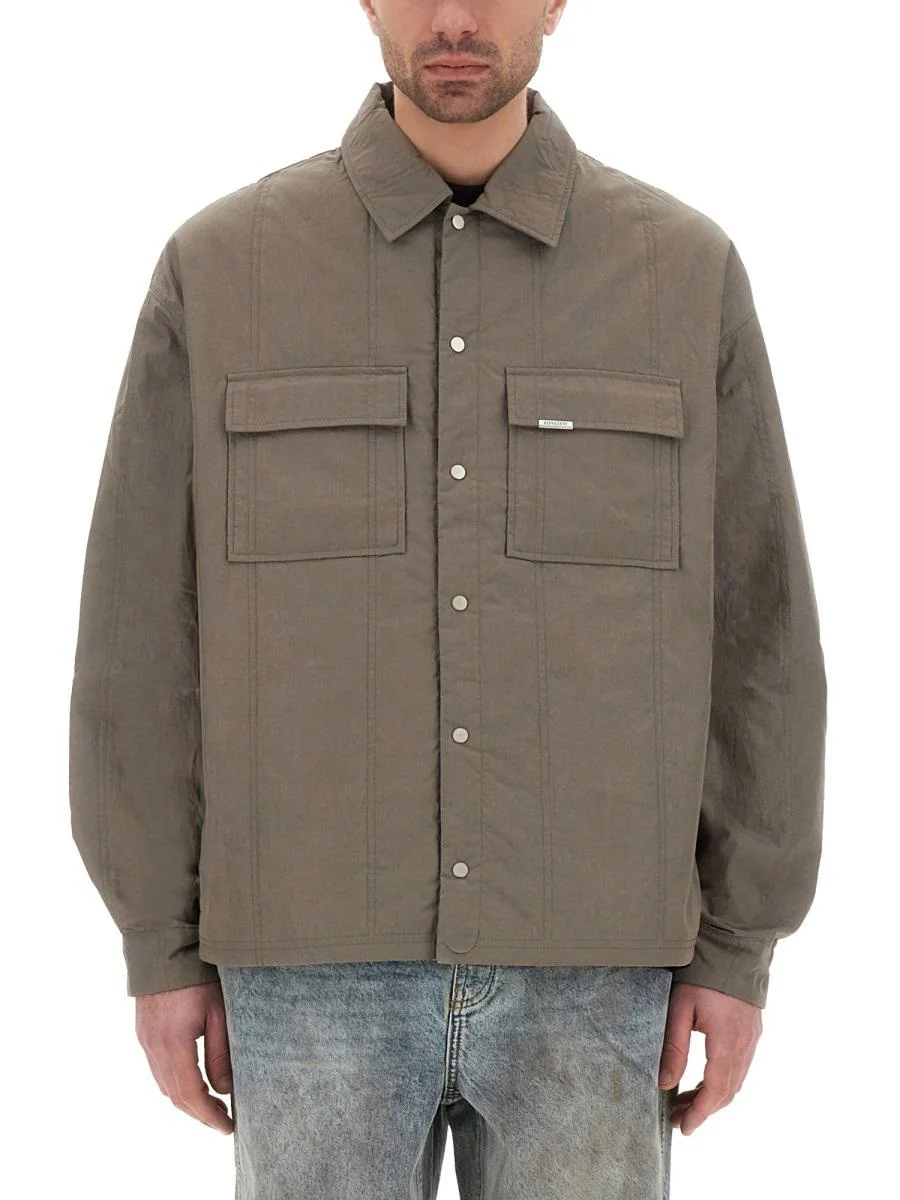 Represent Quilted Overshirt - 1