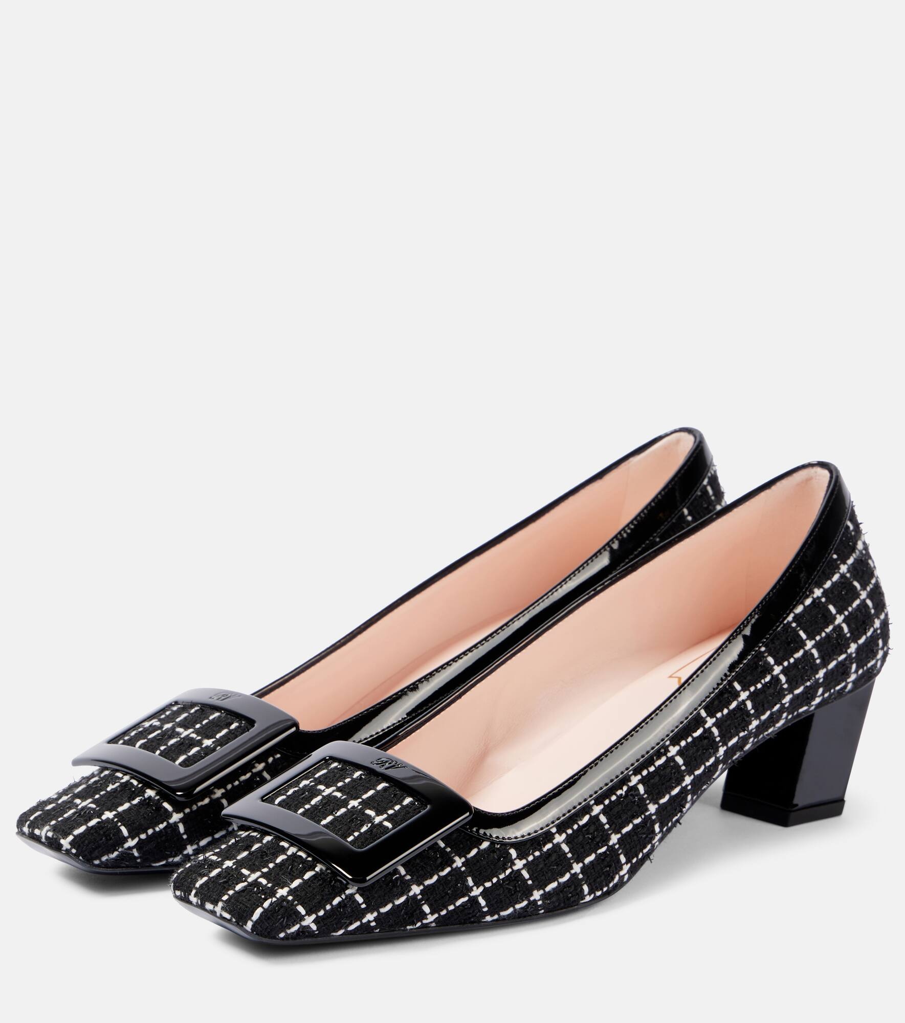 Belle Vivier 45 bouclé pumps - 5