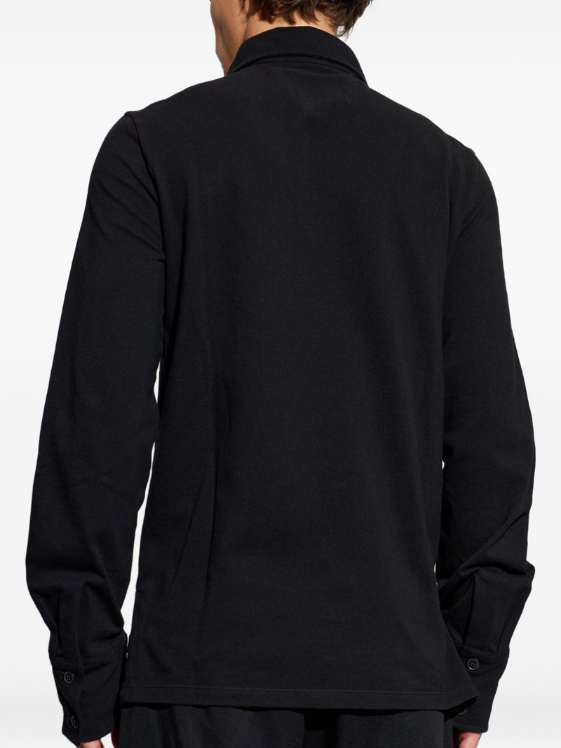 buttoned polo shirt 4