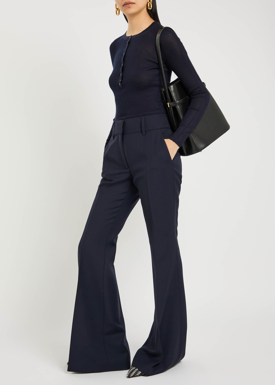 Gabriela Hearst Julian Henley Cashmere and Silk-blend top - 4