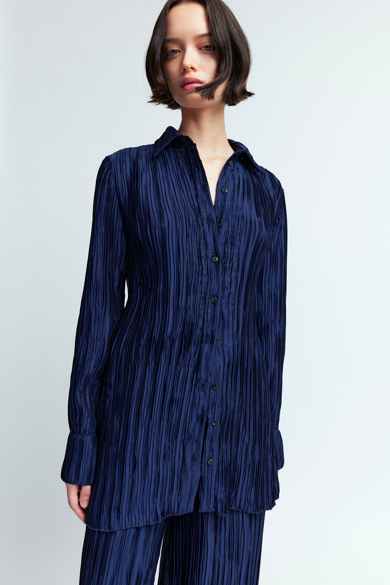 MARLEY SHIRT IN SATIN - 2
