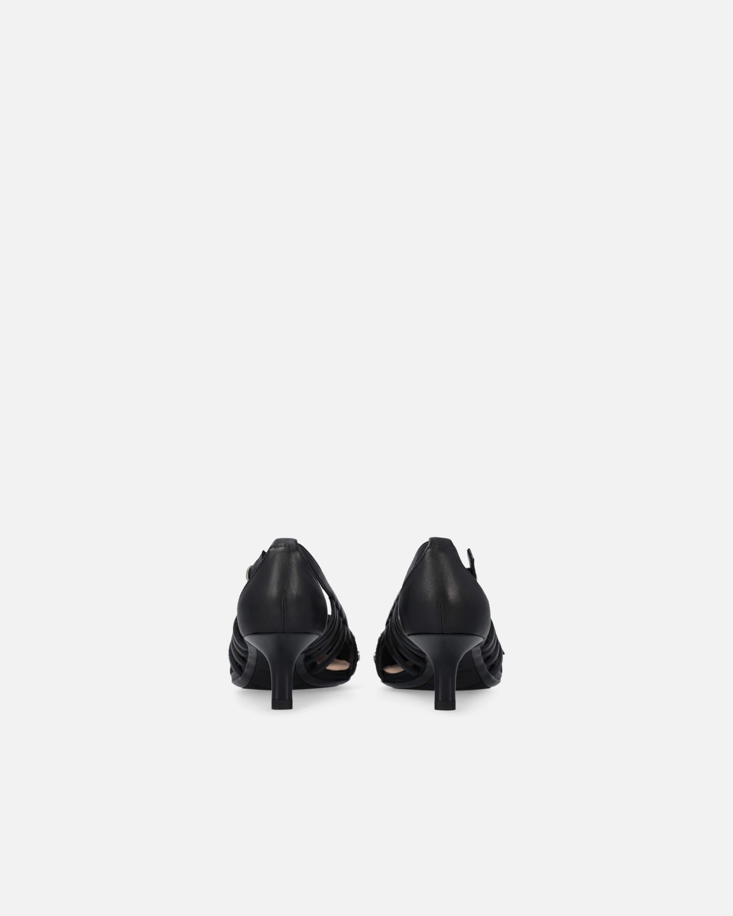 POINTED NAPPA LEATHER SLINGBACK PUMPS - 8