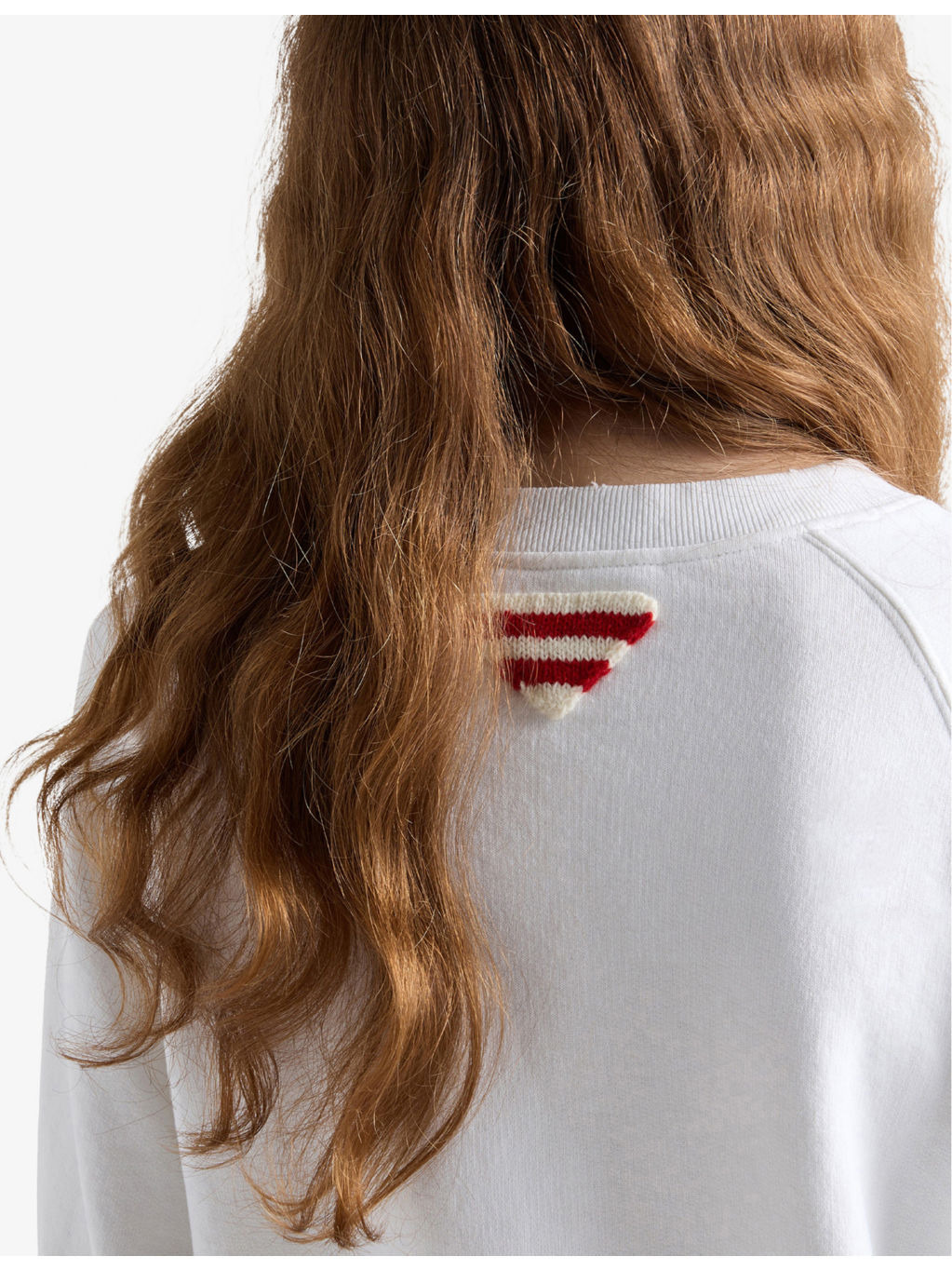 Round-neck branded-print cotton-jersey sweatshirt - 5