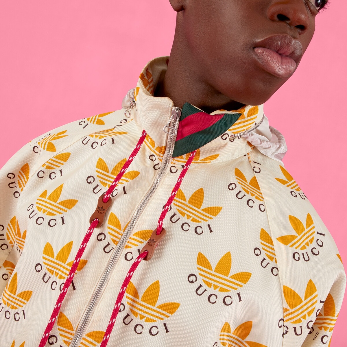 adidas x Gucci Trefoil print jacket - 5