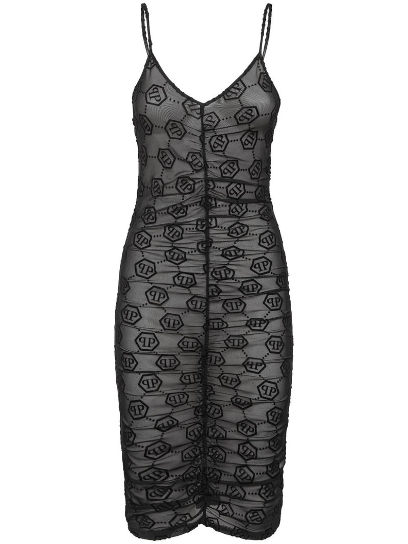 monogram tulle dress 1