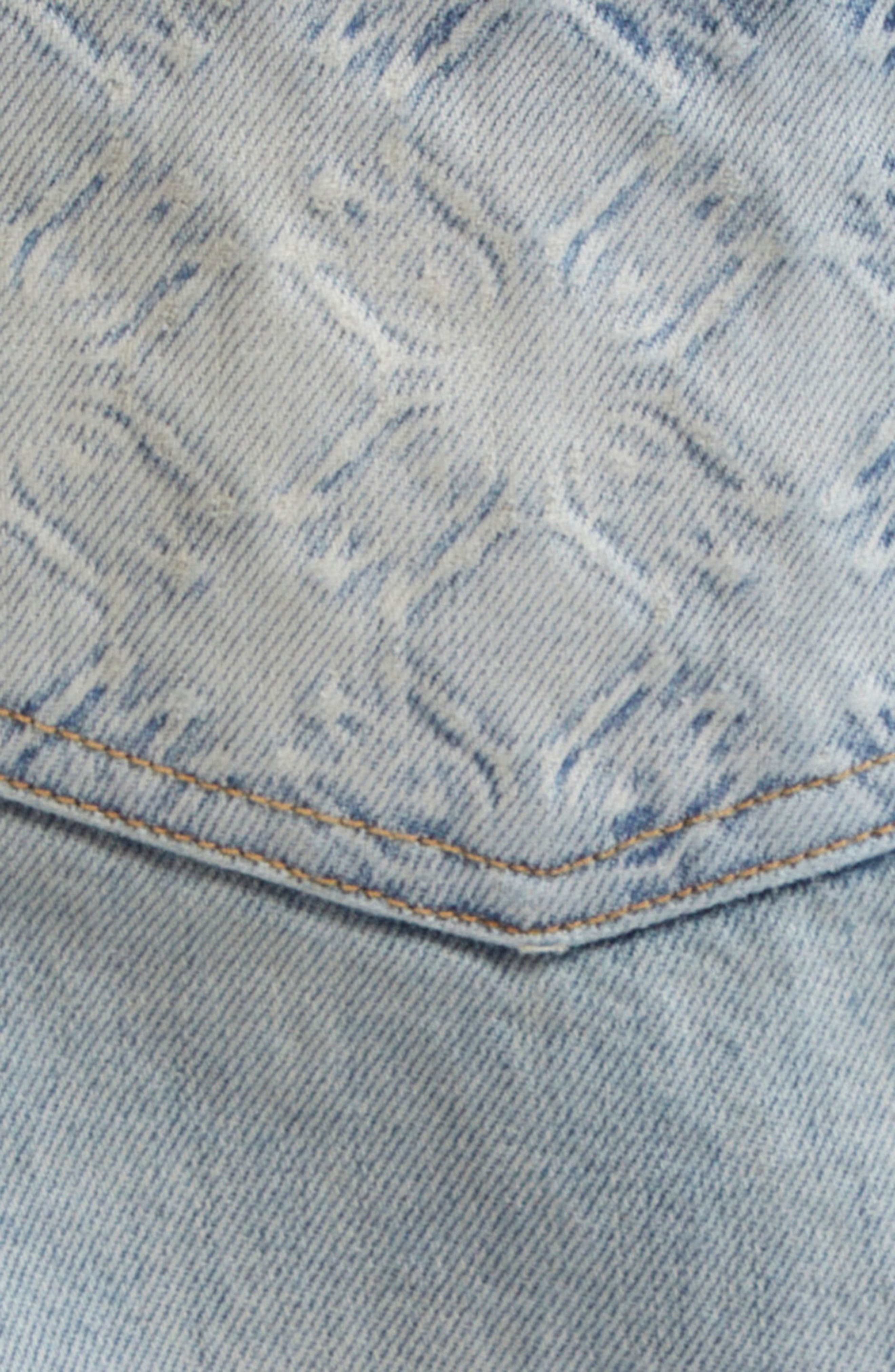 AMIRI Debosseed MA Quad Carpenter Jeans in Antique Indigo at Nordstrom - 6