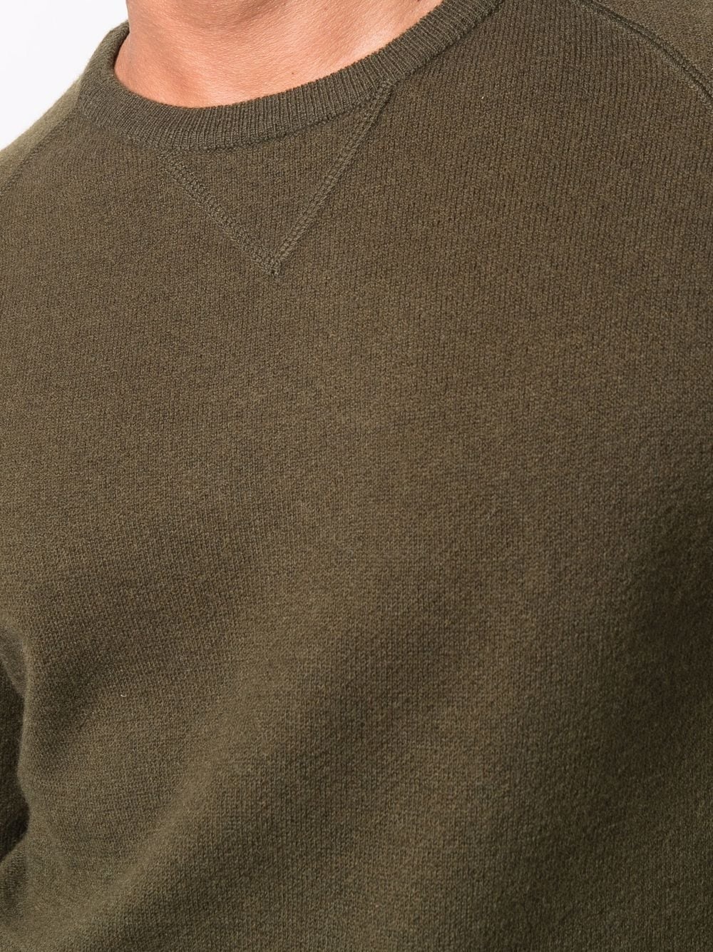 crew-neck wool jumper - 5