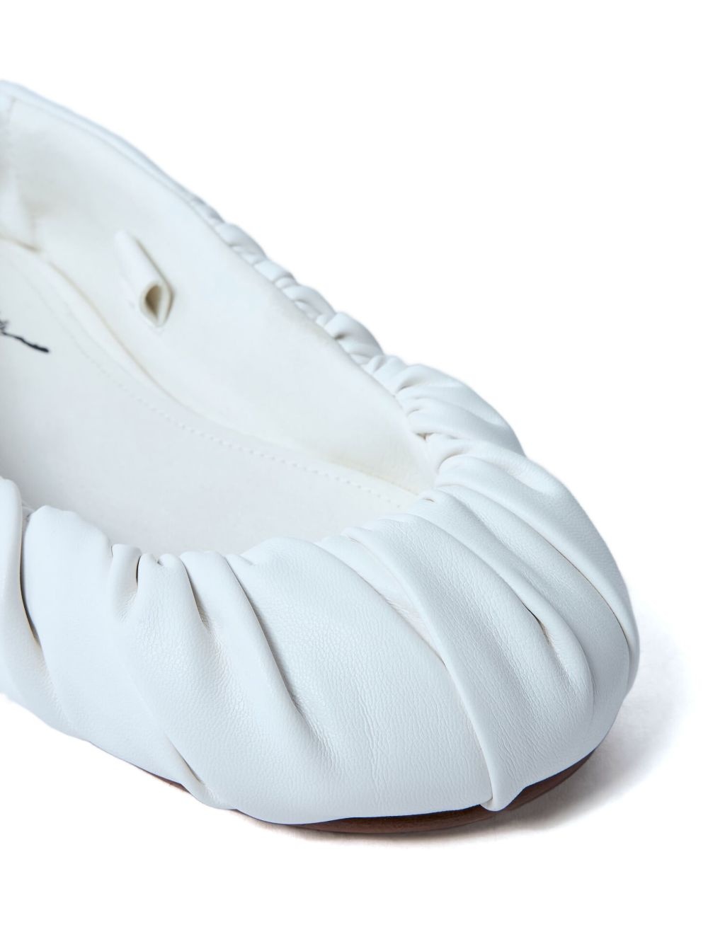 faux-leather ballet flats - 2