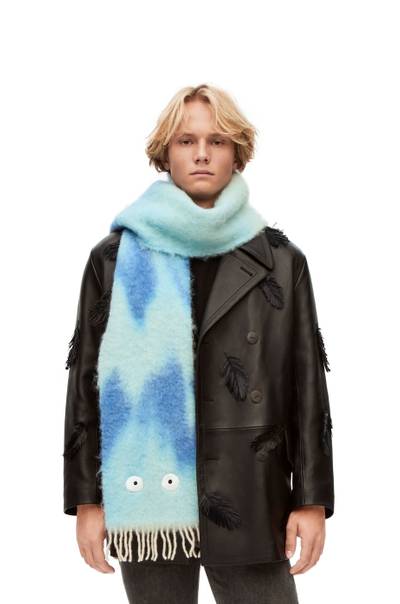 Loewe Calcifer scarf in mohair and wool blend outlook