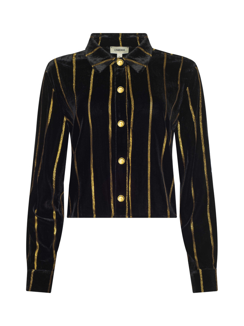 Cosette Velvet Shirt 1