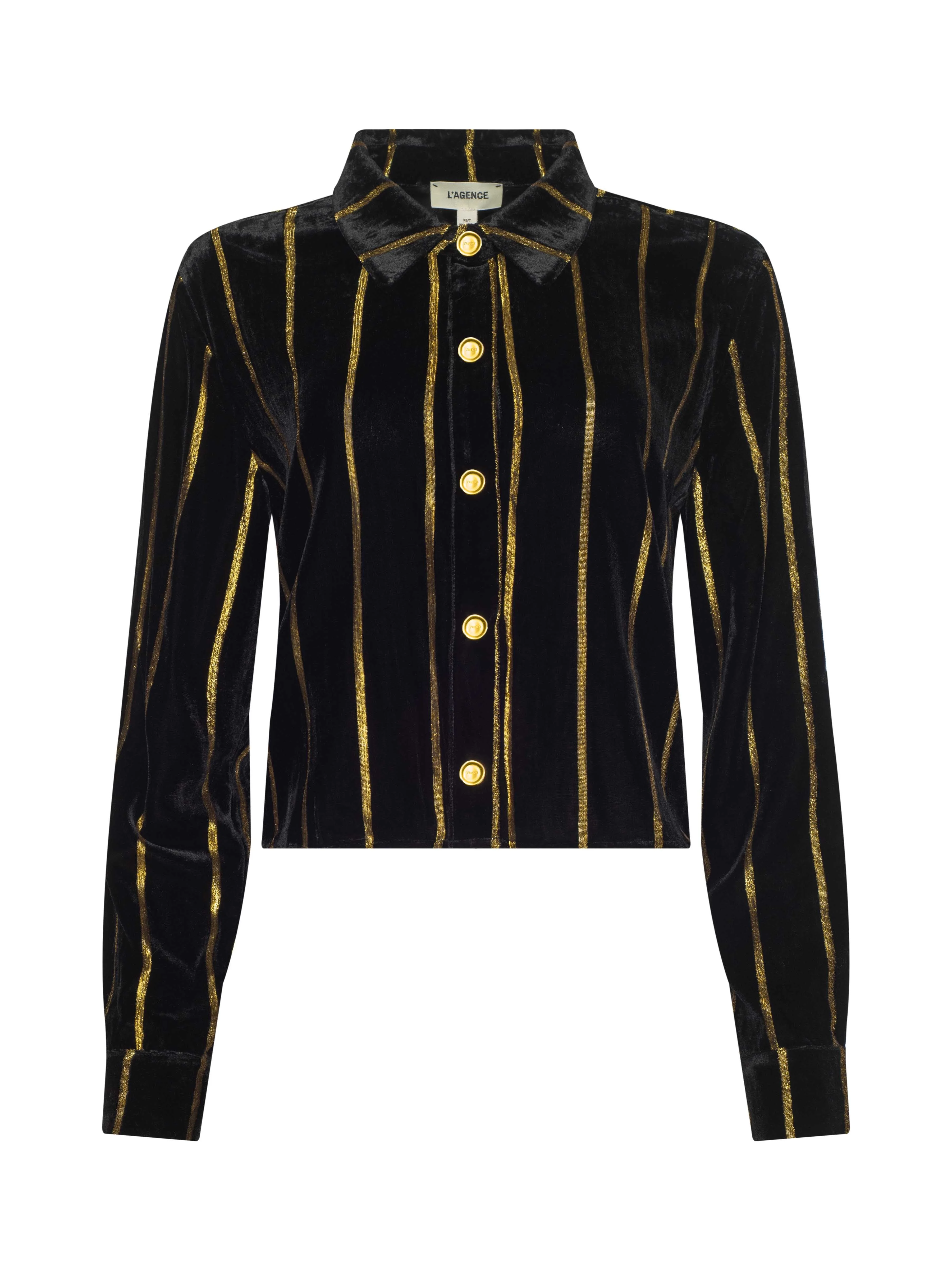 Cosette Velvet Shirt - 1