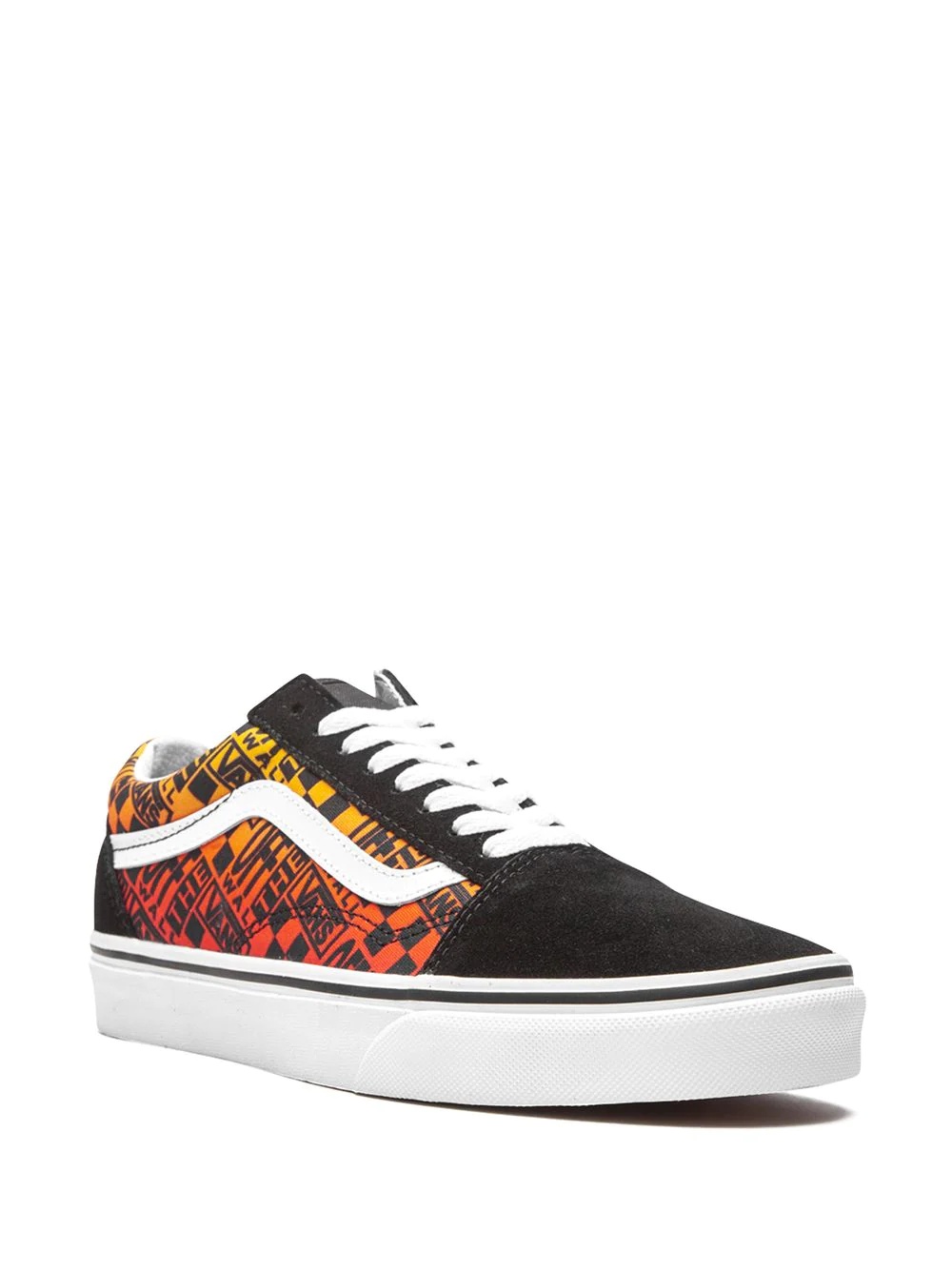 Old Skool "Off the Wall Logos - Orange" low-top sneakers - 2