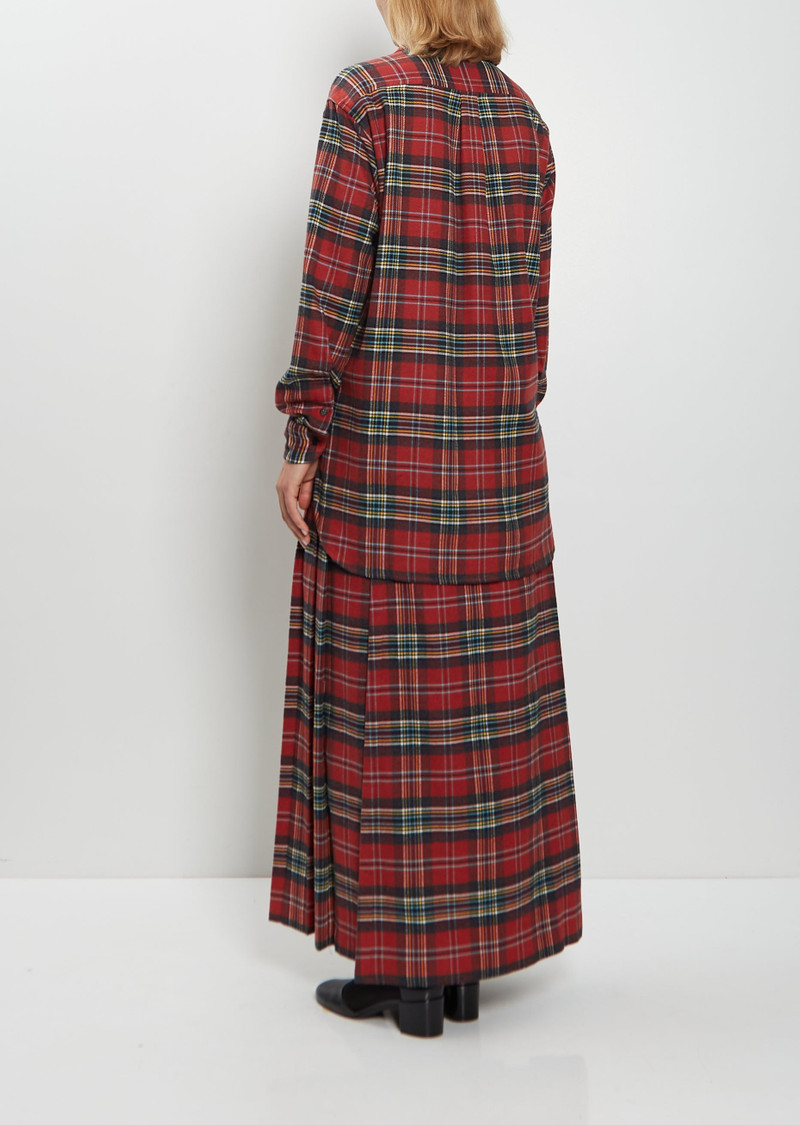 META CAMPANIA COLLECTIVE Pablo Cotton Tartan Shirt outlook