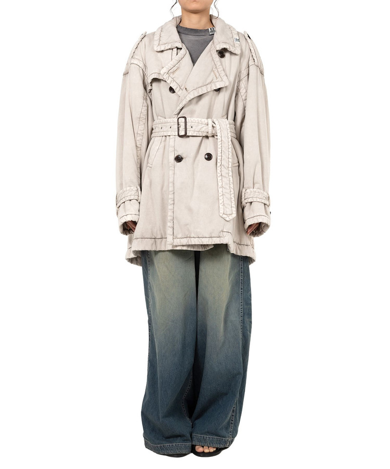 Puffer Trench Coat 12