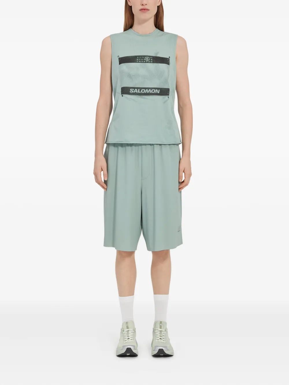 Mm6 Maison Margiela X Salomon X Salomon Logo Tank Top - 2