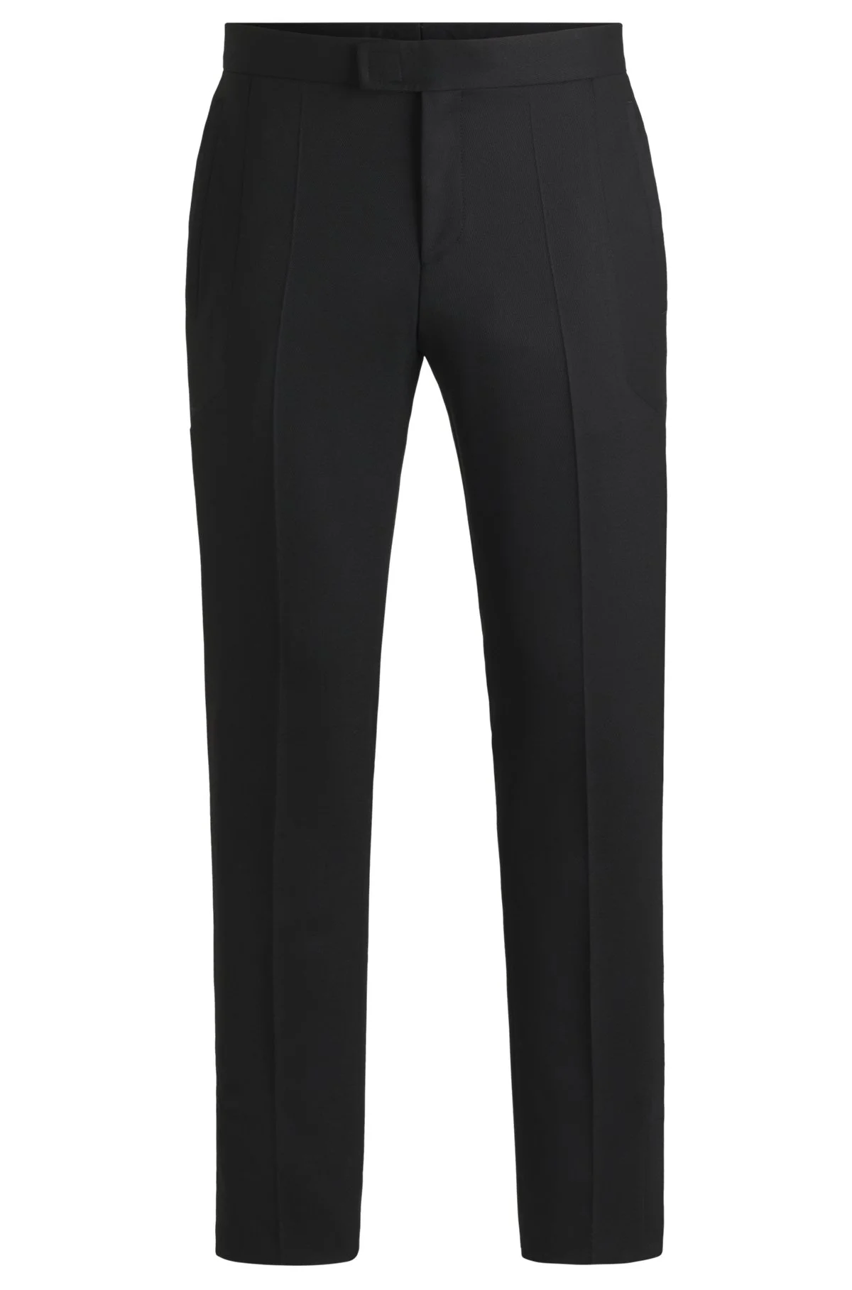SLIM-FIT SUIT TROUSERS IN WOOL TWILL - 1