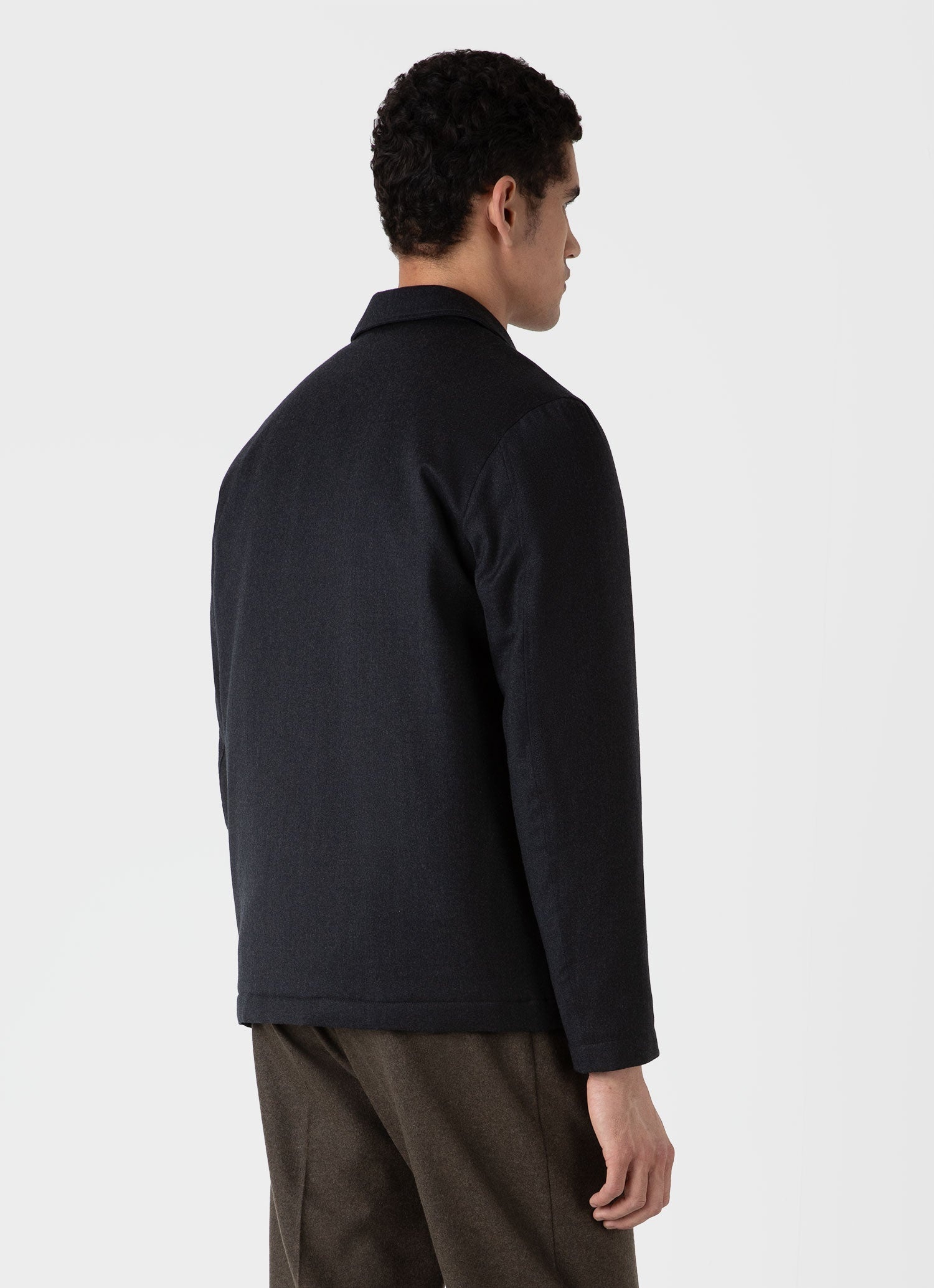Insulated Wool Jacket - 5