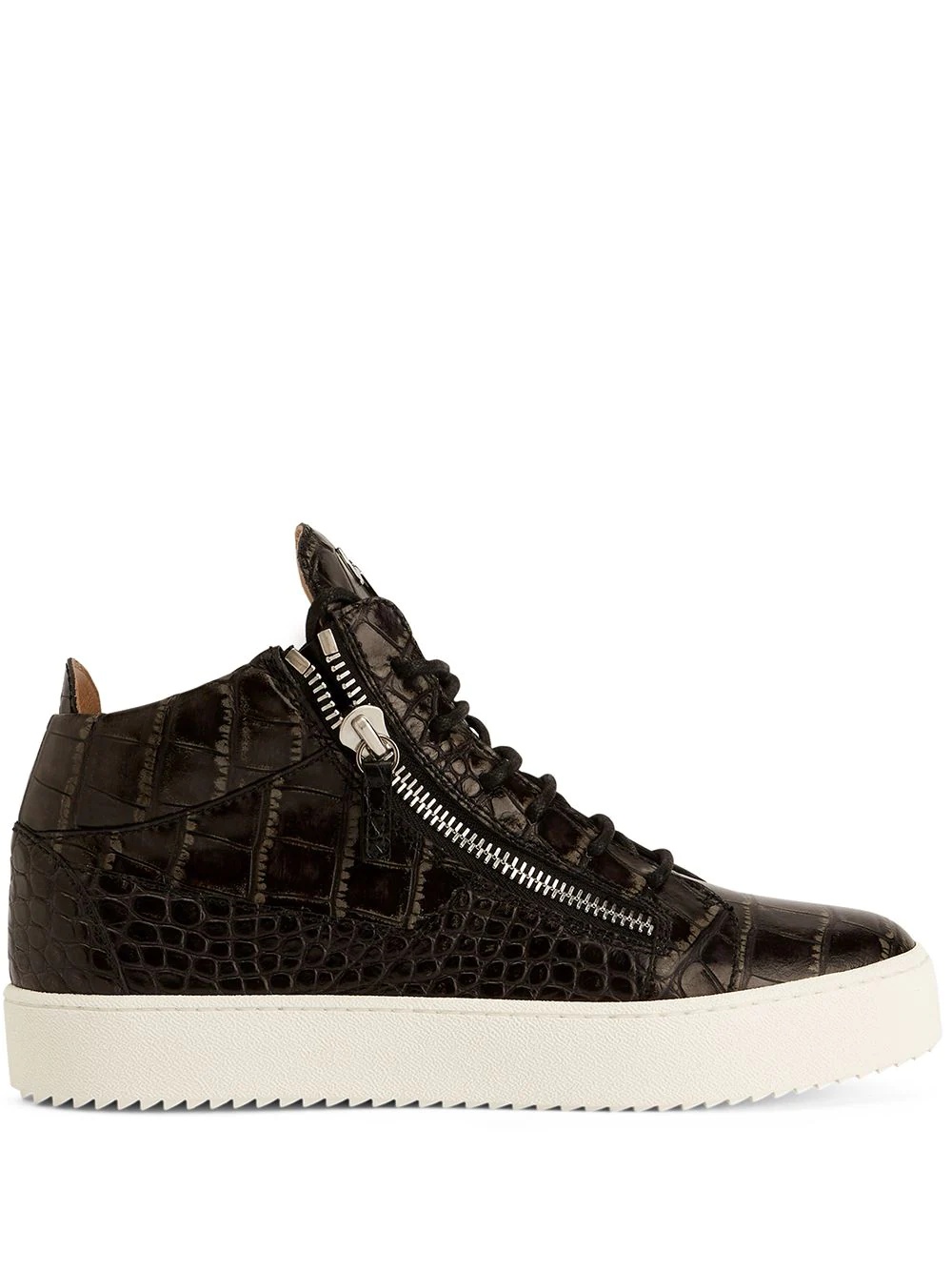 Kriss snakeskin-effect trainers - 1