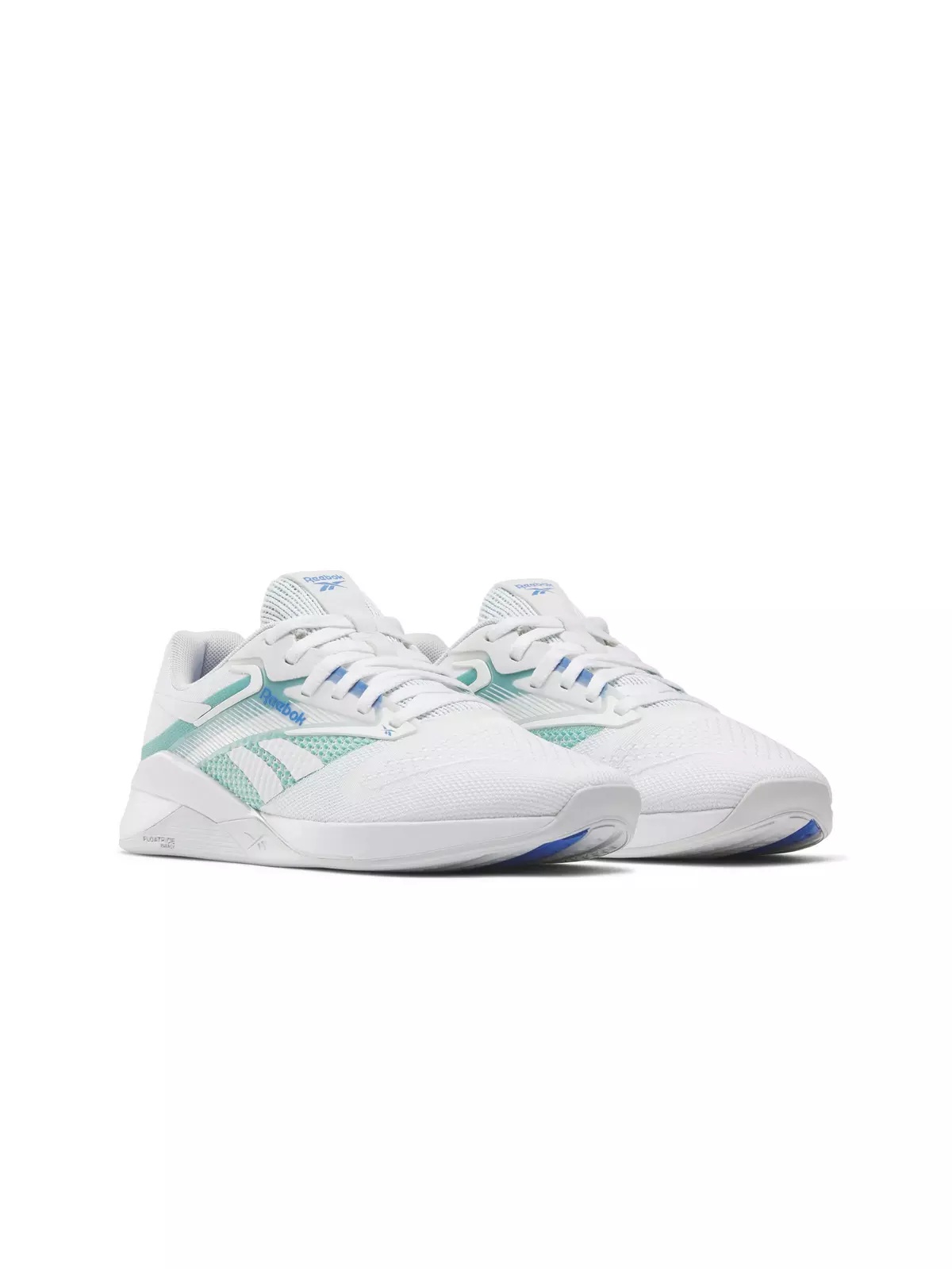 Nano X4 "Ftwr White/Unleashed Green/Kinetic Blue" Women's Training Shoe - 2